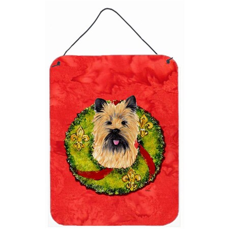 Carolines Treasures Cairn Terrier Aluminium Metal Wall Or Door Hanging Prints SC9081DS1216